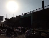 انتشار القمامة بتقسيم الدفاع المدني فى حى البساتين بالقاهرة