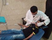 صور.. قوافل الإصحاح البيئى لجامعة قناة السويس تعالج 478 حالة بسانت كاترين