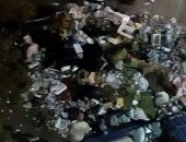 شكاوى من انتشار القمامة بشارع رئيسى بحدائق القبة