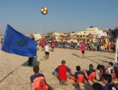 صور.. الشباب والرياضة بشمال سيناء تنظم يوم الأنشطة على شاطئ العريش