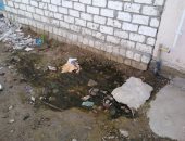 قارئ يشكو من انتشار مياه الصرف الصحى فى عزبة البكاتوشى بالإسكندرية