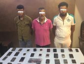 ضبط تشكيل عصابى تخصص فى سرقة الهواتف المحمولة برأس البر 