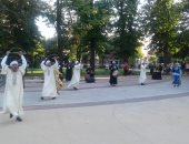 صور.. سوهاج للفنون الشعبية تبهر الجمهور فى بلغاريا
