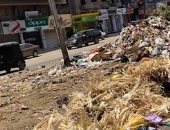 القمامة تحاصر سكان الشارع الجديد بشبرا الخيمة