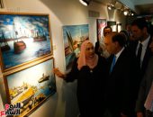 شاهد.. معرض "شريان الخير" بمتحف الفن الحديث بمناسبة ذكرى تأميم القناة