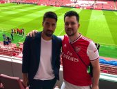 سامى خضيرة يثير الجدل بصورة من ملعب أرسنال