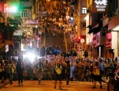 صور.. محتجون يحتشدون فى هونج كونج وسط مخاوف من تصاعد العنف