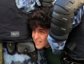 صور.. الأمن الروسى يعتقل 1074 شخصا فى تظاهرات غير مرخصة وسط موسكو 