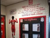 صورة محمد صلاح تزين جدران مدارس ليفربول