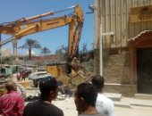 صور .. استرداد أرض ملك شركة الكهرباء غرب الاسكندرية 