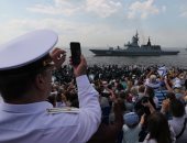 روسيا تحيى "يوم البحرية" بعرض عسكرى بسان بطرسبورج
