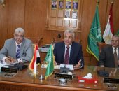 رئيس جامعة المنوفية يتفقد استعدادات أسبوع شباب الجامعات الثانى لمتحدى الإعاقة 