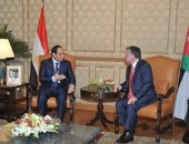 وكالة إيطالية تبرز لقاء السيسى مع عاهل الأردن: علاقات البلدين تشهد زخما