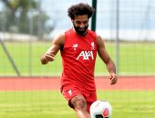 محمد صلاح ينشر صورًا جديدة فى تدريبات ليفربول