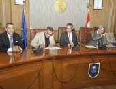 جامعة قناة السويس توقع برتوكول تعاون مع نقابة المهندسين بالإسماعيلية