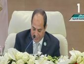 السيسى: عدد الفصول الدراسية المطلوبة 250 ألف فصل بتكلفة 125 مليار جنيه