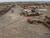 الآثار تعلن كشف بقايا مبنى أثرى يرجع للعصر اليونانى الرومانى بشمال سيناء