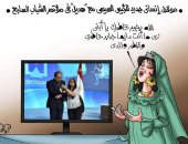 السيسى جابر خواطر مصر والمصريين فى كاريكاتير اليوم السابع