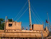 مغامرون يصممون سفينة من القصب ليثبتوا وصول المصريين القدماء للبحر الأسود