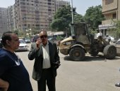 حملات نظافة بأوسيم وبلطجية يحاولون التعدى على رئيس الحى خلال رفع الاشغالات..صور