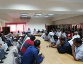 جهاز البيئة بوسط الدلتا يجتمع بمتعهدى قش الأرز بالغربية وكفر الشيخ