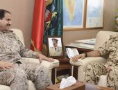 رئيس هيئة الأركان البحرينية يستقبل قائد القيادة العسكرية بدول مجلس التعاون