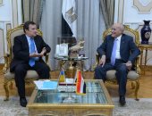 العصار يبحث مع سفير أوكرانيا سبل تعزيز التعاون المشترك