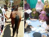 بفضل مبادرة الرئيس "حياة كريمة".. أطفال "تل روزن" يغنون فيها حاجة حلوة بعد تطوير جامعة الزقازيق لقريتهم.. تحويل مصرف القرية لحديقة.. تدريب الشباب على الحرف اليدوية والسيدات على أعمال الحياكة (صور)