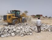 حملة إزالة للأراضى الزراعية وأملاك الدولة بمراكز محافظة الفيوم