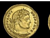 اكتشاف عملة رومانية نادرة تحمل صورة قسطنطين الأول.. اعرف قيمتها