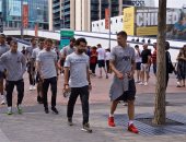 جولة حرة لنجوم ليفربول قبل مواجهة مان سيتي فى الدرع الخيرية.. صور