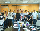 شباب اليد فى جولة بـ"اليوم السابع" بعد التتويج برونزية المونديال