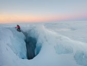 ذوبان 11 مليار طن من الجليد بجزيرة جرينلاند بسبب ارتفاع درجات الحرارة