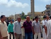 إزالة تعديات على أراضى تابعة لهيئة السكك الحديدية شرق الإسكندرية 