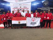 مصر تحصد فضية الكرة الخماسية للبطولة الأفريقية للأولمبياد الخاص بالقاهرة