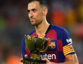 مراسم تسليم برشلونة لكأس خوان جامبر بعد الفوز على أرسنال.. فيديو