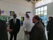 صور.. السفير السعودى يصل مطار القاهرة لوداع بعثة الحج الرسمية