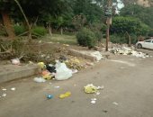 أهالى شارع الجاحظ خلف الحديقة الدولية يطالبون التخلص من القمامة