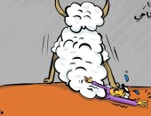  كاريكاتير الصحف الكويتية..خروف العيد يجلس على مواطن بعد إعلان أسعار الأضاحى