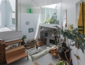 تصميم مميز لمنزل فى اليابان مكون من 13 منصة ومستوى.. شوف الصور