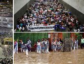 العالم هذا الصباح.. ملايين الحجاج يؤدون الصلاة بالمسجد الحرام.. فيضانات عارمة تضرب ولاية نيودلهى فى الهند وسط موجة من الطقس السيئ.. احتجاجات فى هندوراس تطالب باستقالة الرئيس خوان أورلاندو