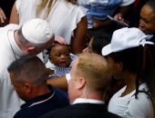 البابا فرنسيس يستضيف 1500 من الفقراء والمشردين على مأدبة غداء فى الفاتيكان