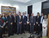 جامعة الإسكندرية تستقبل اللجنة التقيمية للمشروعات الابتكارية