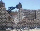 تنفيذ 15 قرار إزالة لتعديات على أراضى الدولة بنصر النوبة