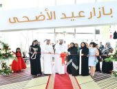 شوارع أبوظبى تتزين لاستقبال عيد الاضحي المبارك