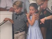 موقف طريف للأميرة شارلوت ابنة ويليام وكيت فى سباق كأس الملك