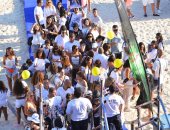 صور .. الجمهور في انتظار لحظة صعود النجمة جينفير لوبيز مسرح العلمين