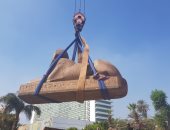 المتحف المصرى الكبير يستقبل قطعا أثرية جديدة