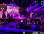 صور.. راغب علامة فى حفل غنائى بالساحل الشمالى