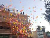 العيد فى الغردقة.. قارئ يشارك بصور باحتفالات أهالى المدينة بعد صلاة العيد